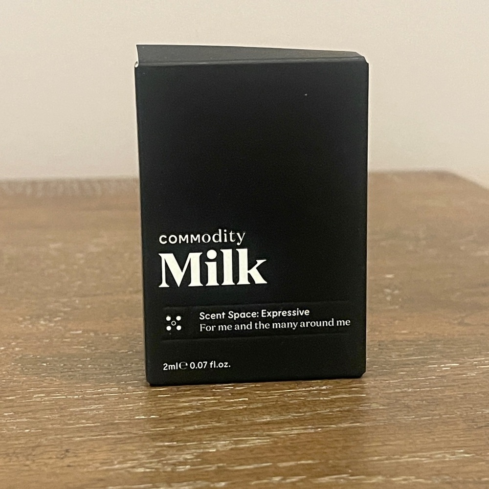 Commodity Milk Expressive Eau de Parfum Perfume Fragrance Sample New
